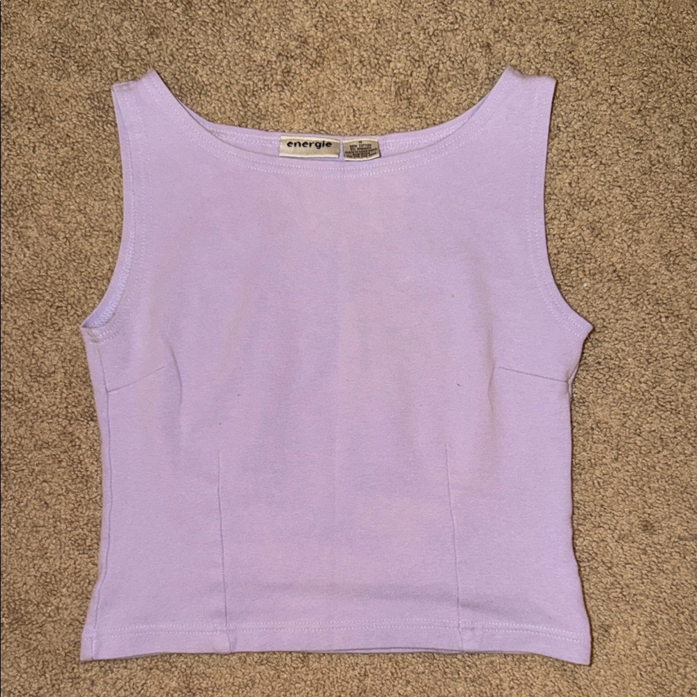 Energie Light Purple Tank Top